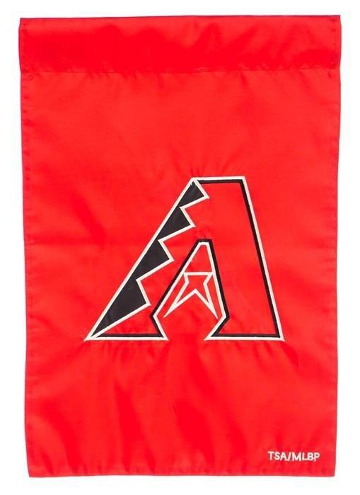 Arizona Diamondbacks Garden Flag 2 Sided Applique Logo heartlandflags