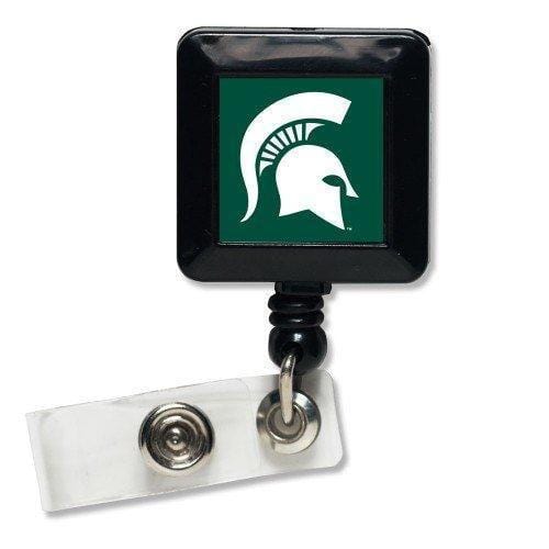 Michigan State Spartans Reel Retractable Badge Holder heartlandflags