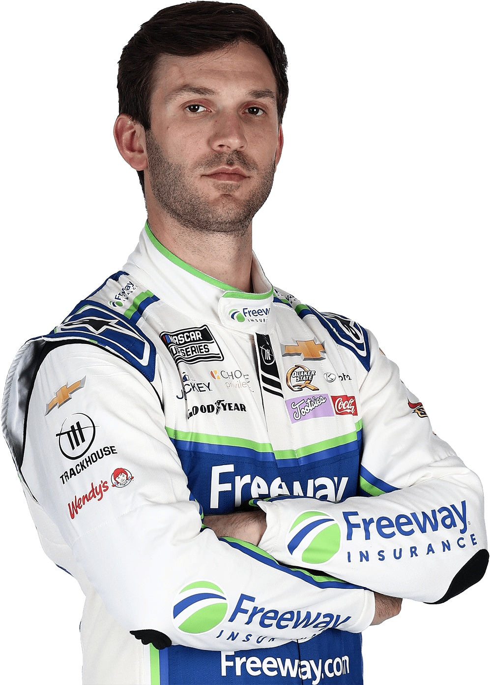 NASCAR Daniel Suarez Flags