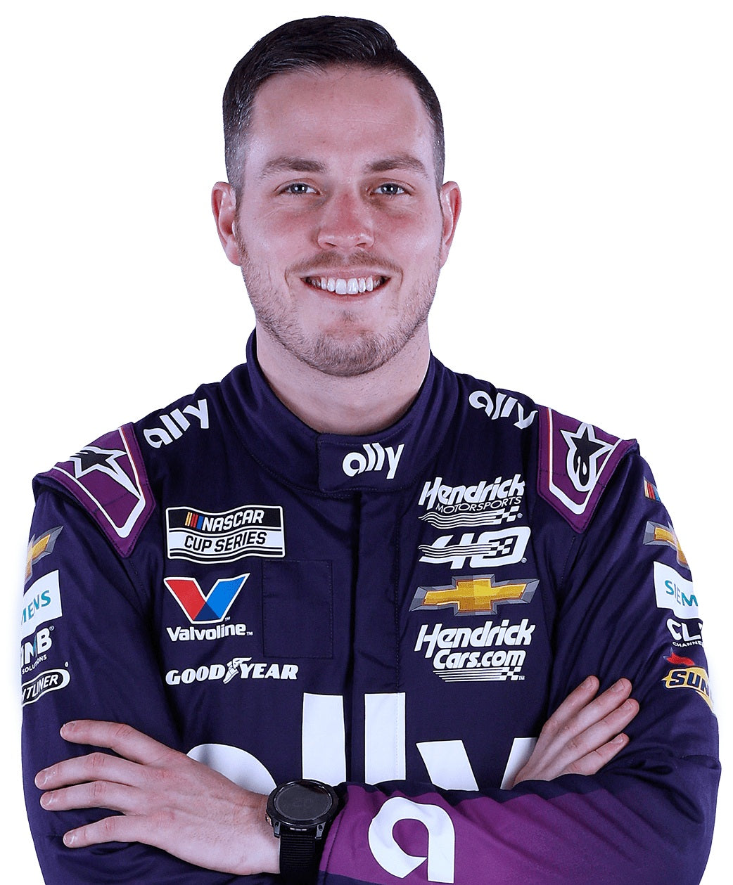 Alex Bowman Flags