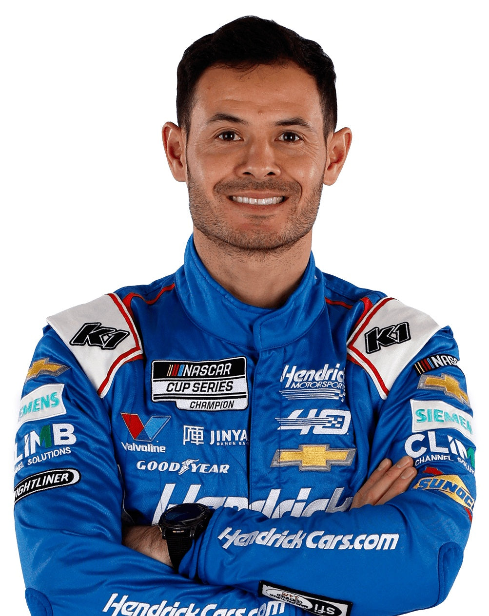 Kyle Larson Flags NASCAR