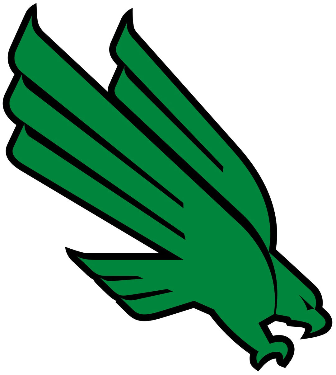 University North Texas Flags