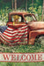 Florida Garden Flag 2 Sided Gators Vintage Classic Logo