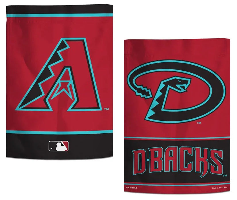 Arizona Diamondbacks Garden Flag 2 Sided heartlandflags