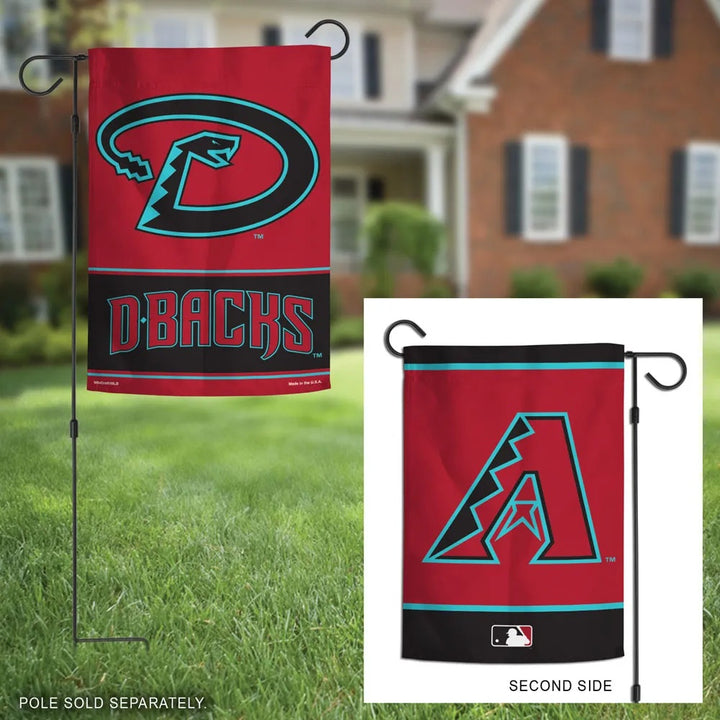 Arizona Diamondbacks Garden Flag 2 Sided heartlandflags
