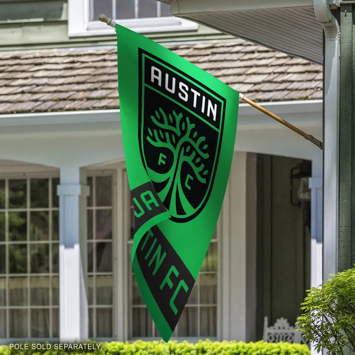 Austin FC Flag Vertical House Banner heartlandflags