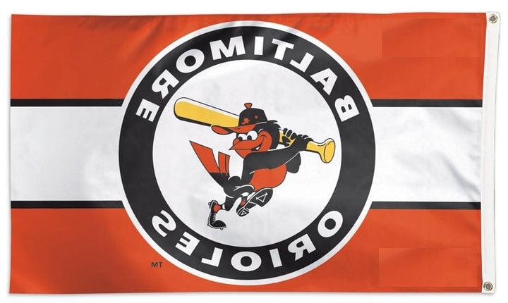Baltimore Orioles Flag 3x5 Retro Throwback Cooperstown heartlandflags