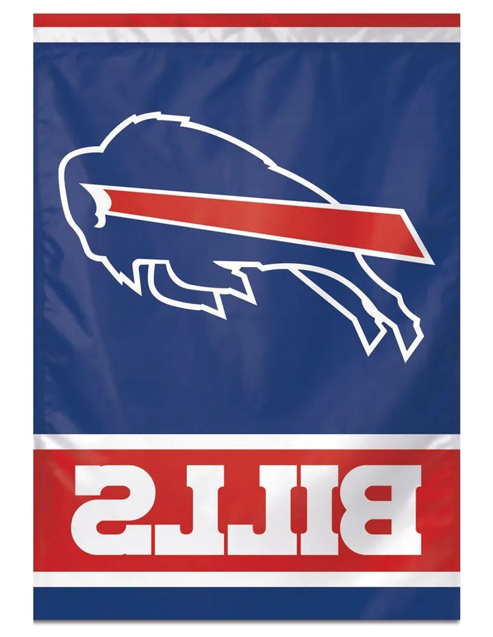 Buffalo Bills Vertical Logo Banner heartlandflags