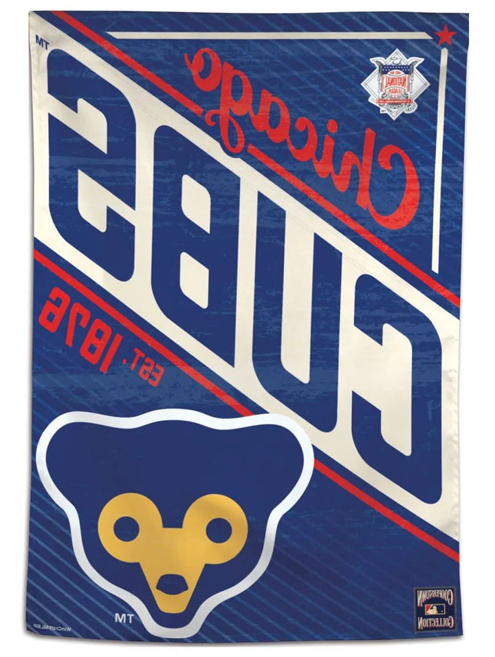 Chicago Cubs Cooperstown Banner heartlandflags