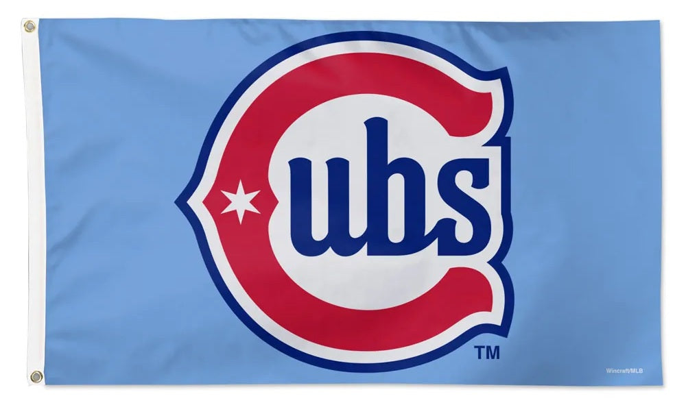 Chicago Cubs Vintage 3x5 Flag heartlandflags