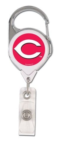 Cincinnati Reds Reel 2 Sided Retractable ID Badge Holder heartlandflags