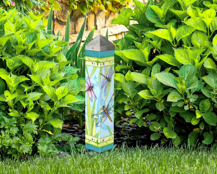 Dragonfly Days 20 Inch Art Pole heartlandflags