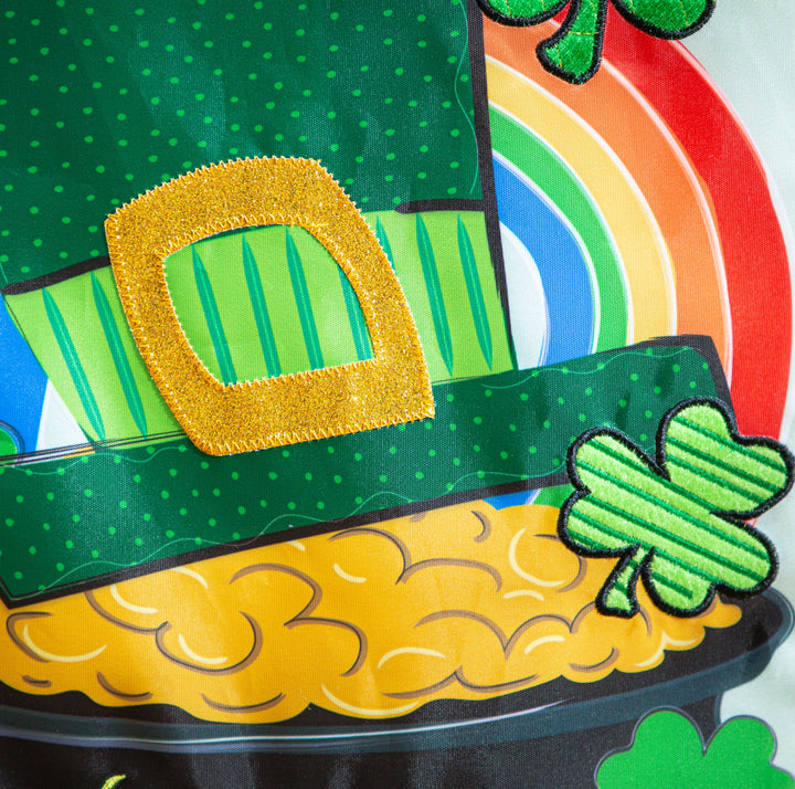 End of the Rainbow Garden Flag 2 Sided heartlandflags