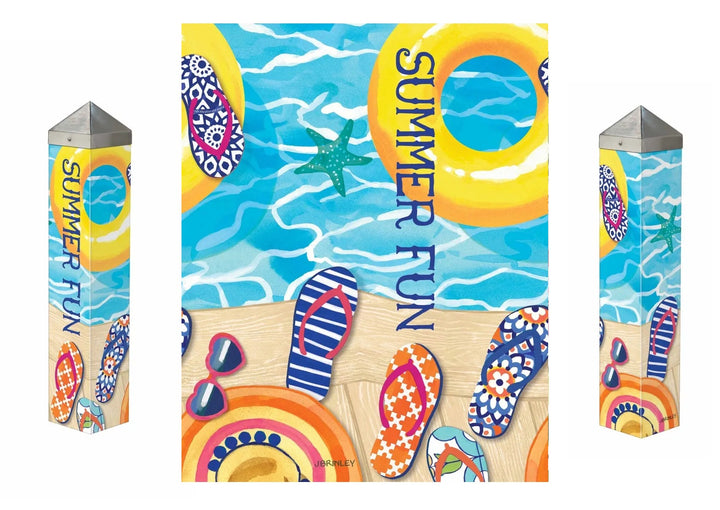 Flip Flops 20 Inch Art Pole heartlandflags