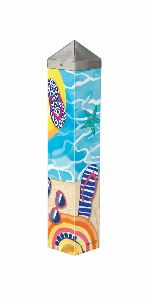Flip Flops 20 Inch Art Pole heartlandflags