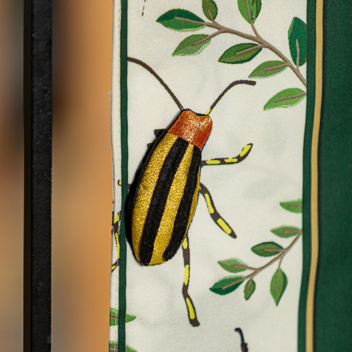 Garden Beetles 2 Sided Long Garden Flag heartlandflags