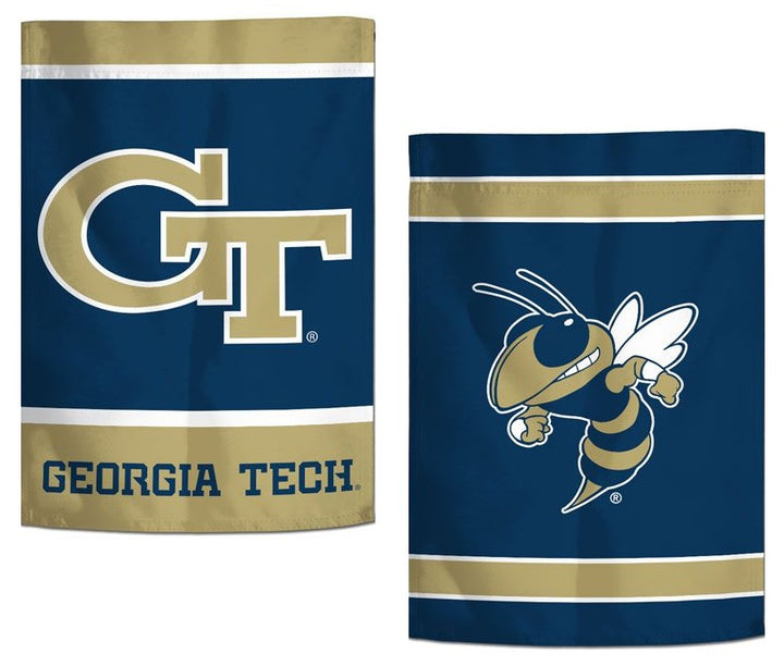 Georgia Tech Garden Flag 2 Sided GT Logo heartlandflags