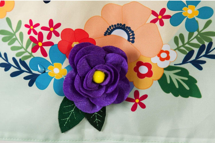 He Is Risen Floral 2 Sided Easter Garden Flag heartlandflags