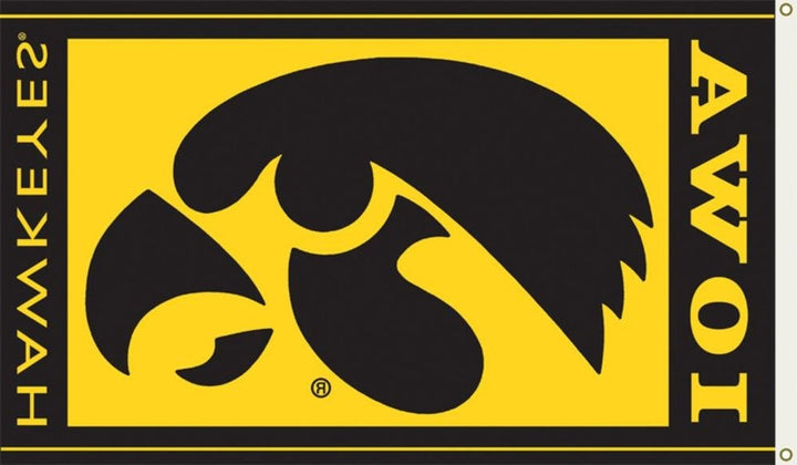 Iowa Hawkeyes 3x5 Flag heartlandflags