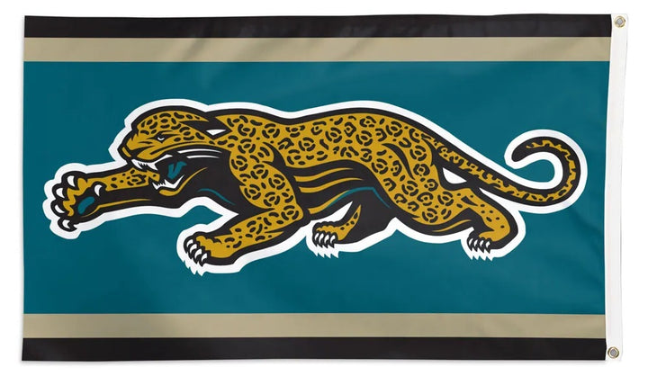 Jacksonville Jaguars Classic Logo 3x5 Flag heartlandflags