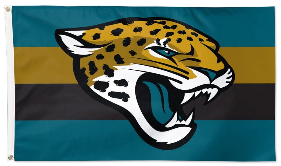 Jacksonville Jaguars Flag 3x5 Classic Logo heartlandflags