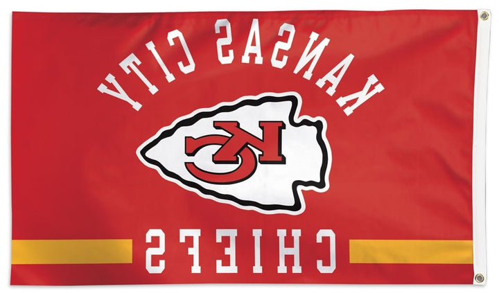 Kansas City Chiefs Flag 3x5 Classic Logo heartlandflags