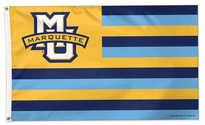 Marquette University Flag 3x5 Patriotic Stripes heartlandflags