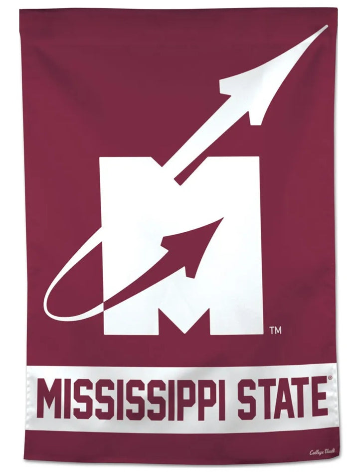 Mississippi State Flying M Logo Throwback Banner heartlandflags