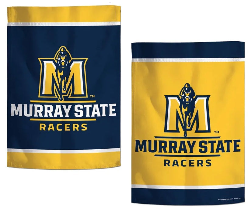 Murray State Racers Garden Flag 2 Sided Logo heartlandflags