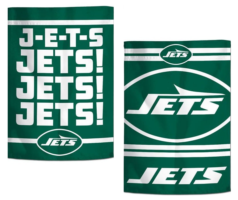 New York J-E-T-S 2 Sided Garden Flag heartlandflags