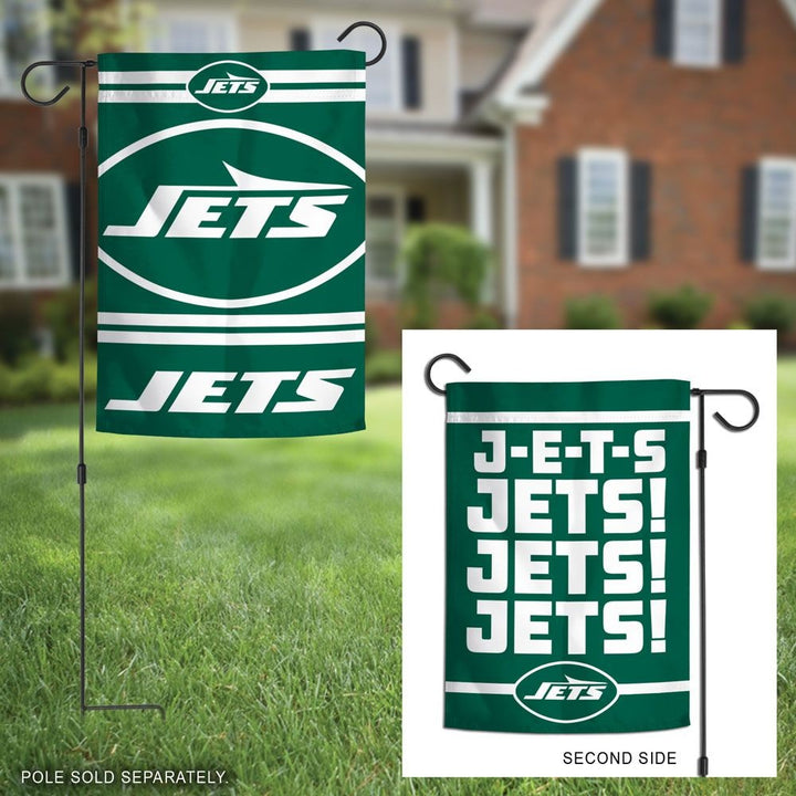 New York J-E-T-S 2 Sided Garden Flag heartlandflags