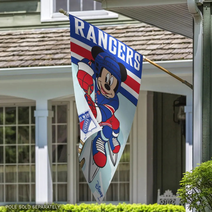 New York Rangers Mickey Mouse Banner heartlandflags
