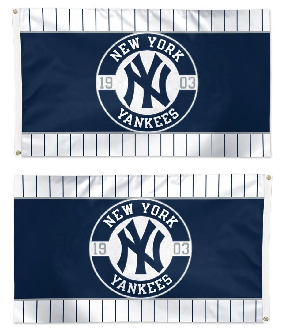 New York Yankees Embroidered Flag 2 Sided heartlandflags