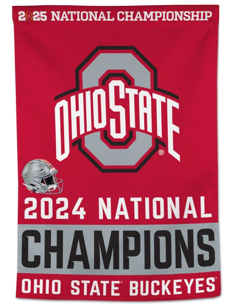 Ohio State 2024 National Champions Banner heartlandflags