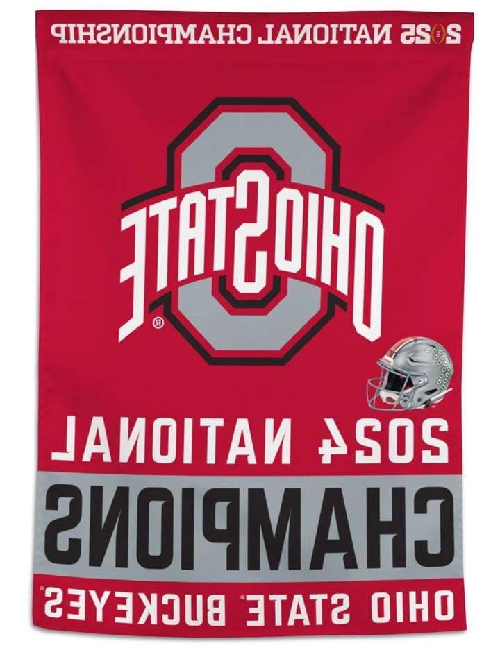 Ohio State 2024 National Champions Banner heartlandflags