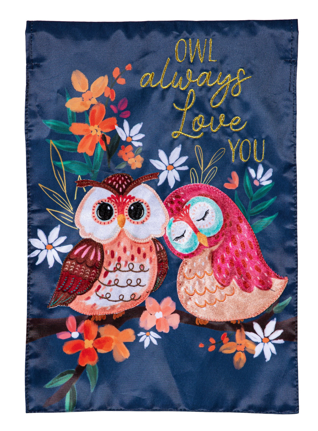 Owl Always Love You 2 Sided Garden Flag heartlandflags