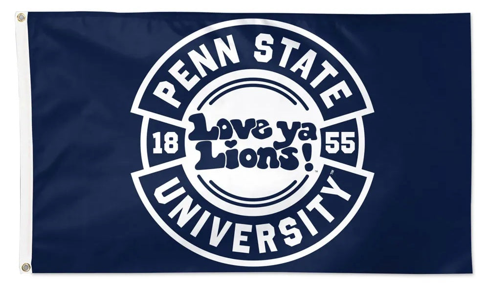 Penn State Vault Logo 3x5 Flag heartlandflags