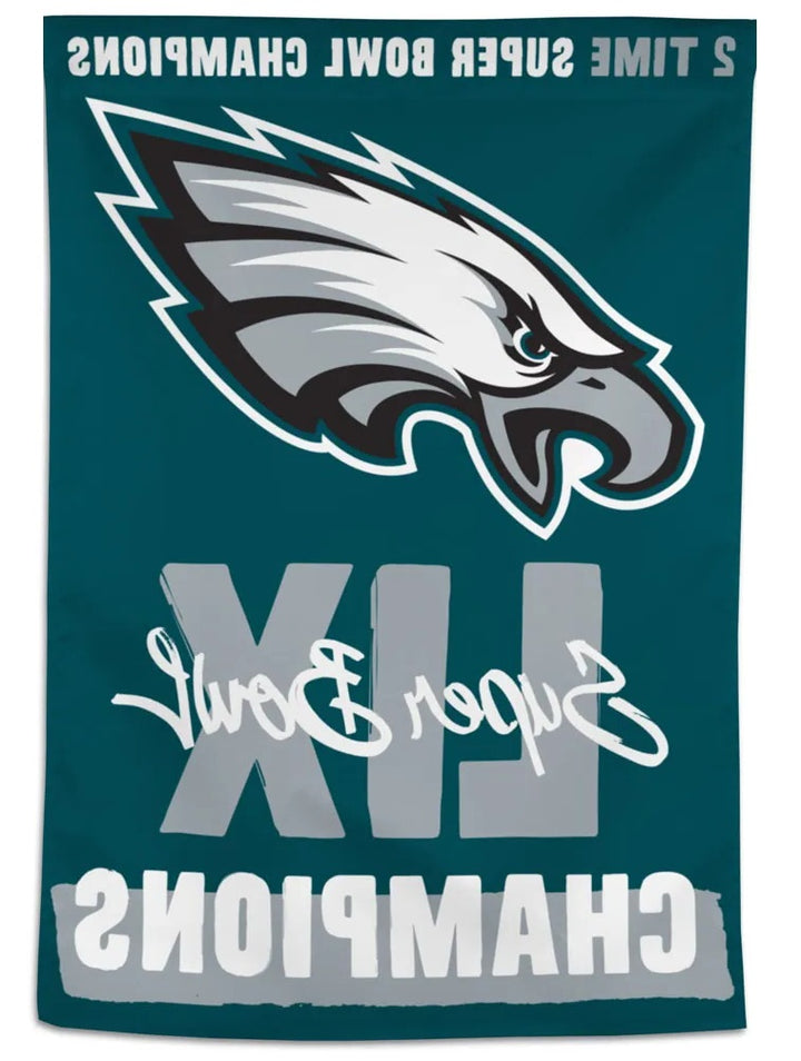 Philadelphia Eagles Super Bowl LIX Champions Banner heartlandflags