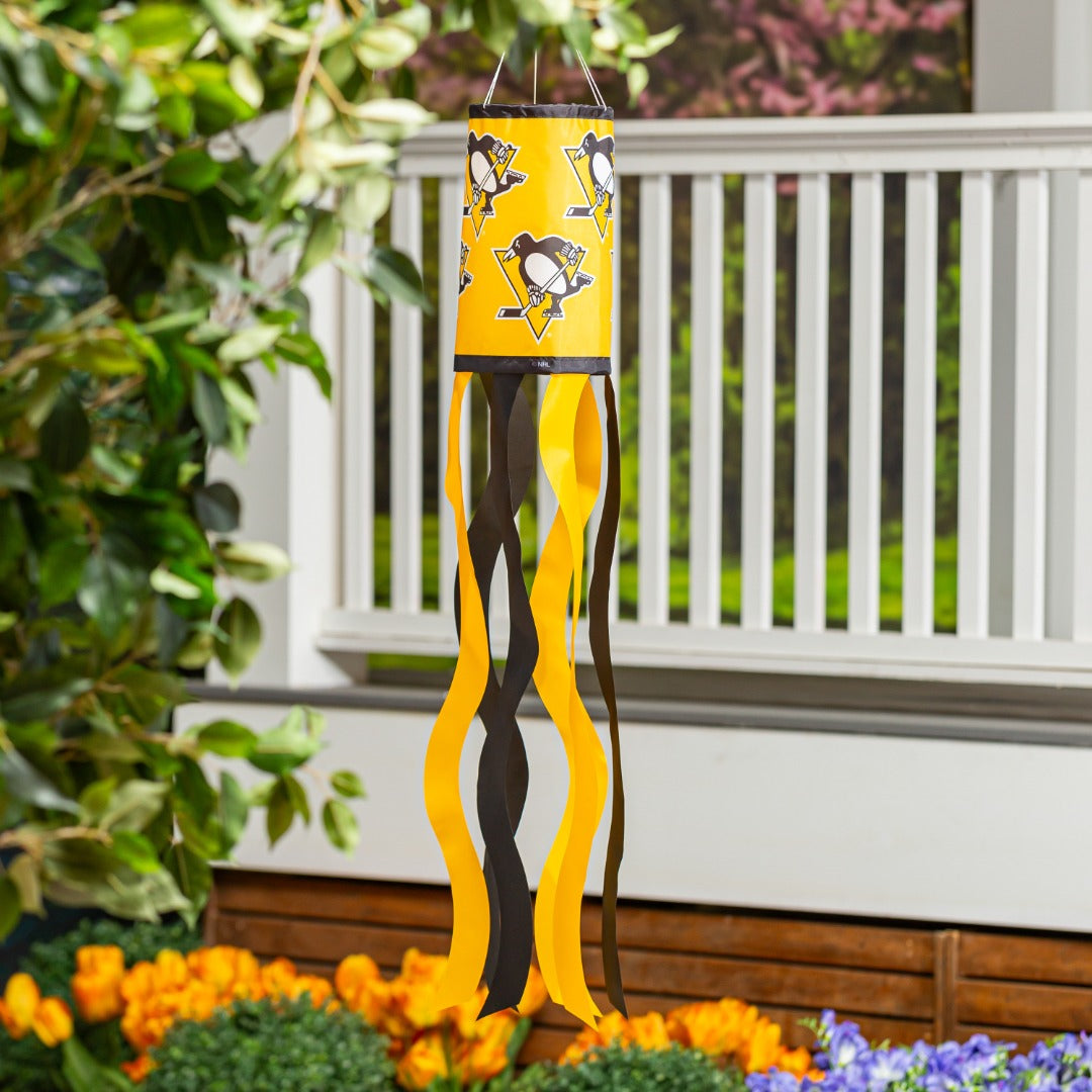 Pittsburgh Penguins Windsock 40 Inches heartlandflags