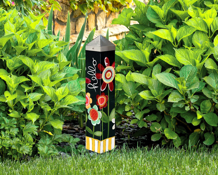 Playful Petals Art Pole 20 Inches heartlandflags