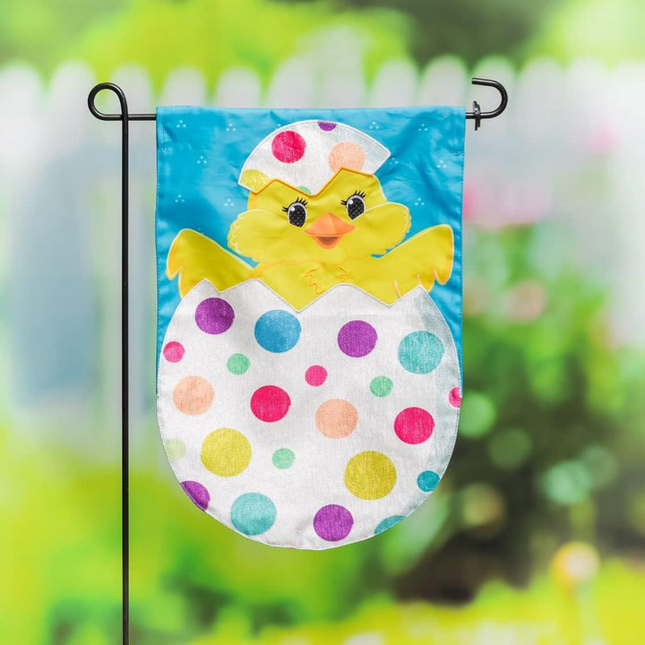 Polka Dot Easter Egg 2 Sided Garden Flag heartlandflags