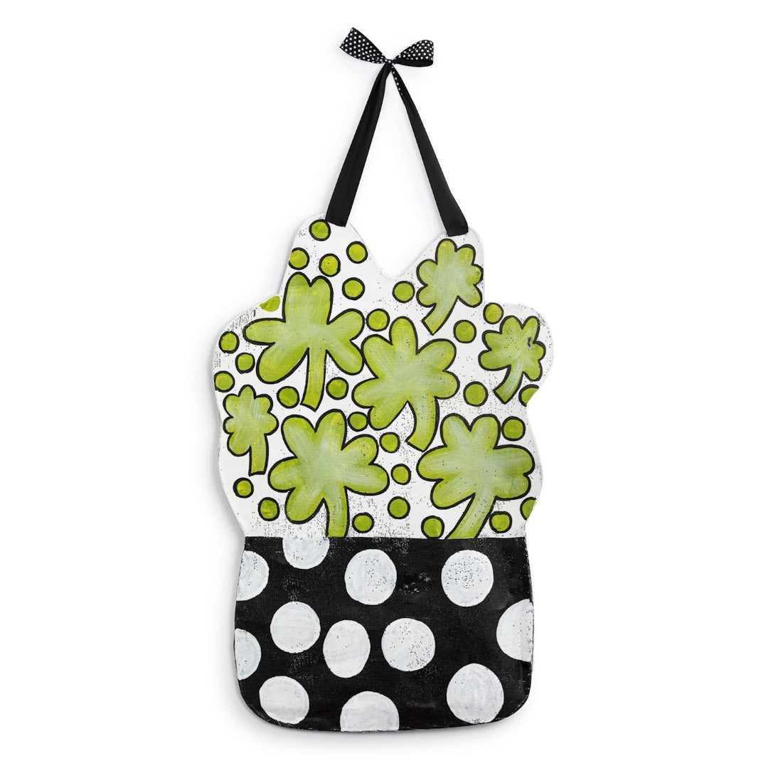 Shamrocks - Daisies Door Screen Reversible Peri Screenings heartlandflags