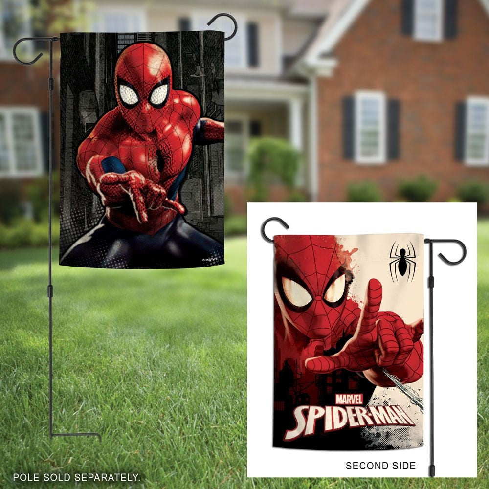 Spiderman Garden Flag 2 Sided Marvel heartlandflags