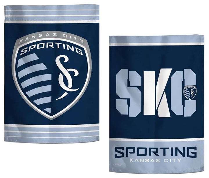Sporting Kansas City 2 Sided Garden Flag heartlandflags