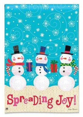 Spreading Joy Christmas Garden Flag heartlandflags
