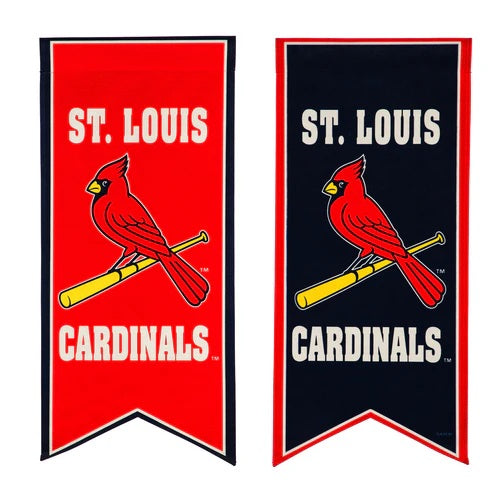 St Louis Cardinals 2 Sided Pennant Garden Flag heartlandflags