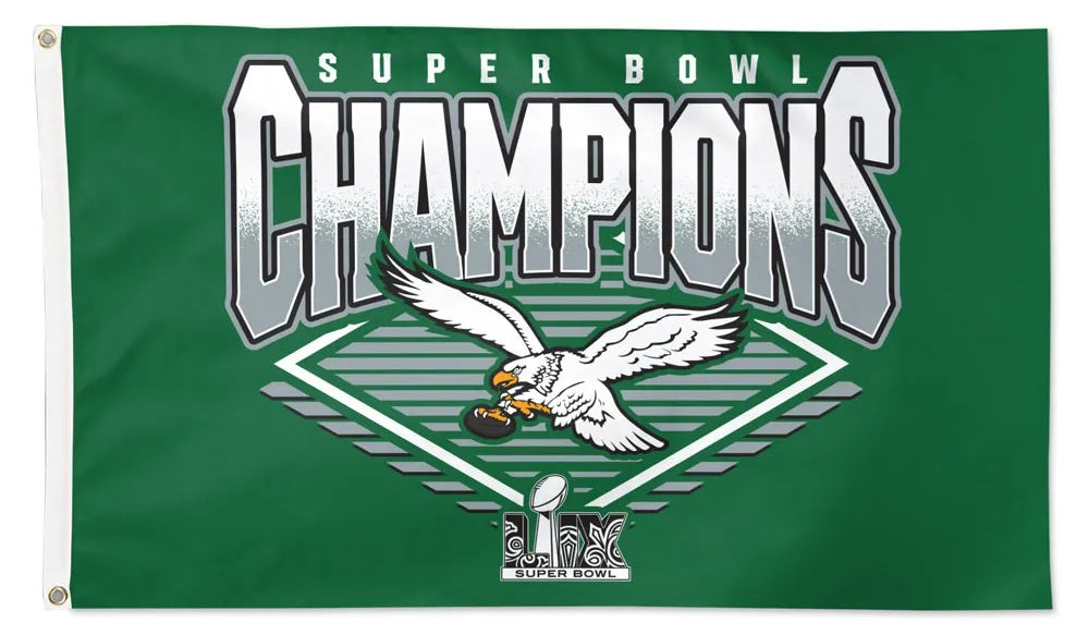 Super Bowl Champions Vintage 3x5 Flag heartlandflags