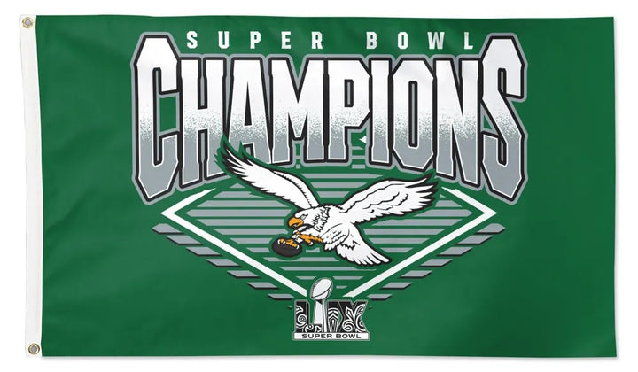 Super Bowl Champions Vintage 3x5 Flag heartlandflags