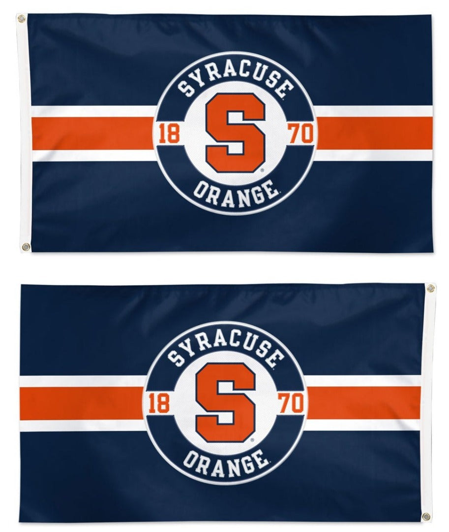 Syracuse Embroidered Flag 2 Sided 3x5 heartlandflags