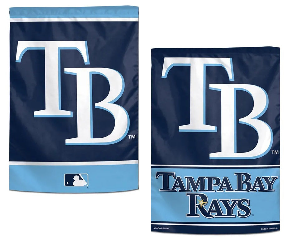 Tampa Bay Rays Garden Flag 2 Sided TB heartlandflags